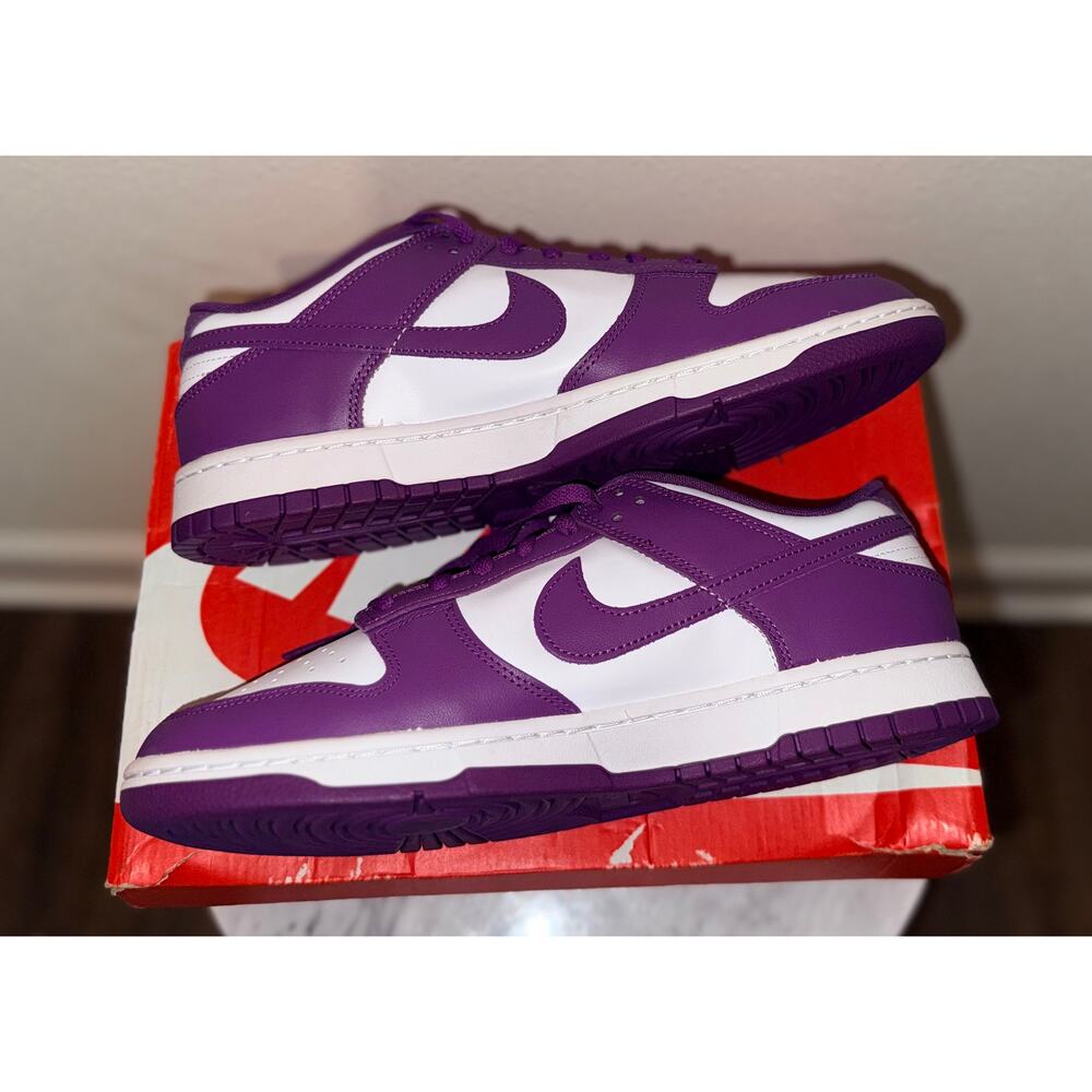 Nike Dunk Low Purple White Viotech Men 11 - New with Box
